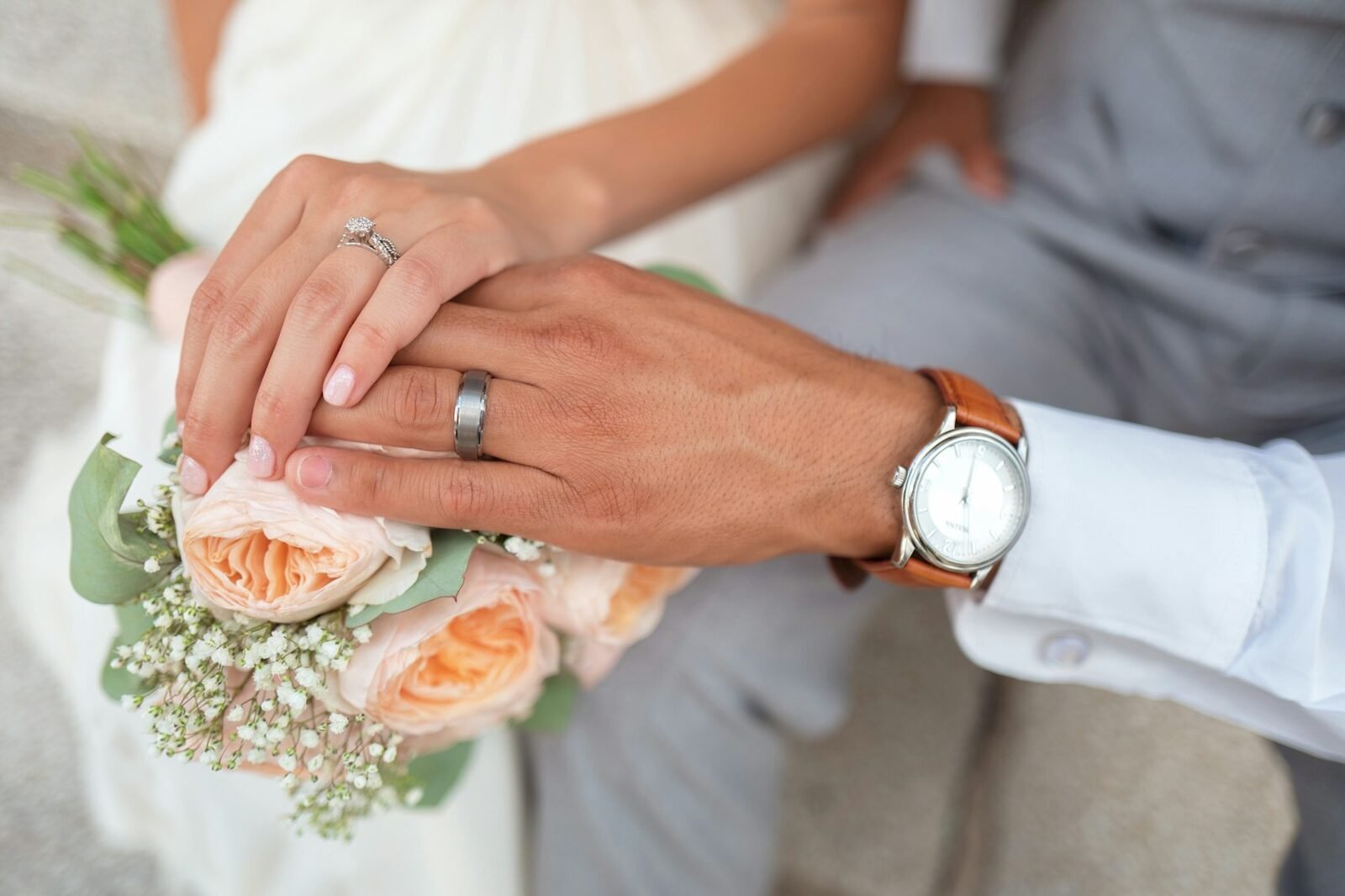 A wedding ceremony aisle