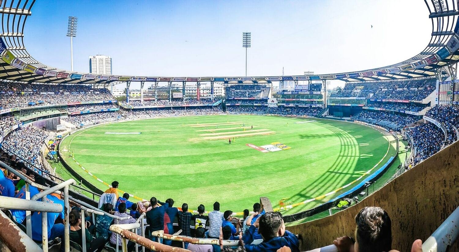 A cricket bat and ball
